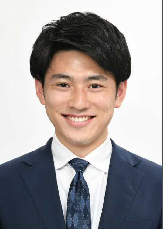田辺大智アナ(日テレより)